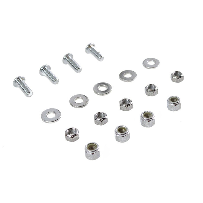 Transmission Mount Kit Chrome - V-Twin 9866-18 - Big Twin 1986-1999