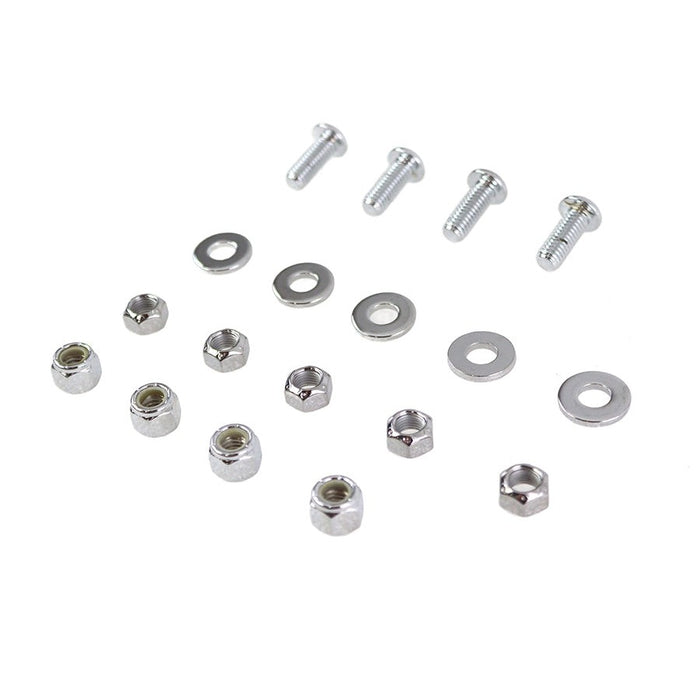 Transmission Mount Kit Chrome - V-Twin 9866-18 - Big Twin 1986-1999
