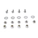 Transmission Mount Kit Chrome - V-Twin 9866-18 - Big Twin 1986-1999