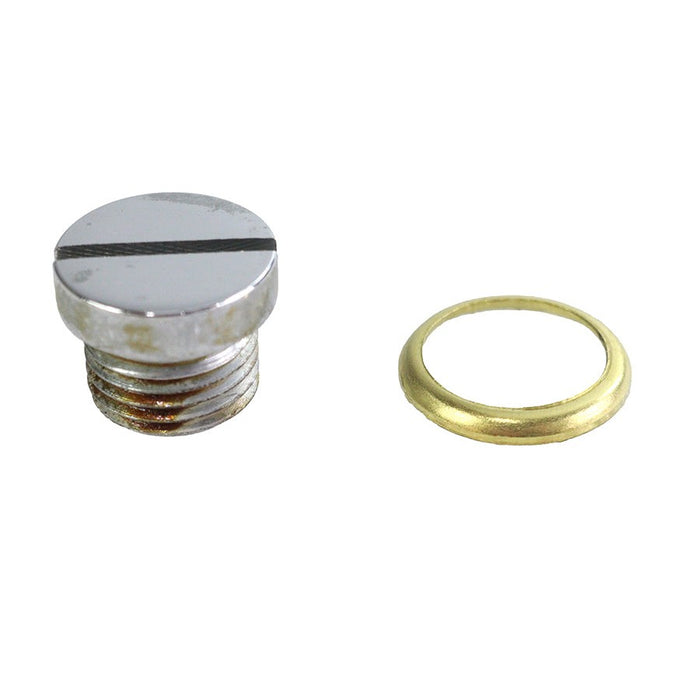 Oil Screen Plug Chrome - V-Twin 9874-2 - OEM 655