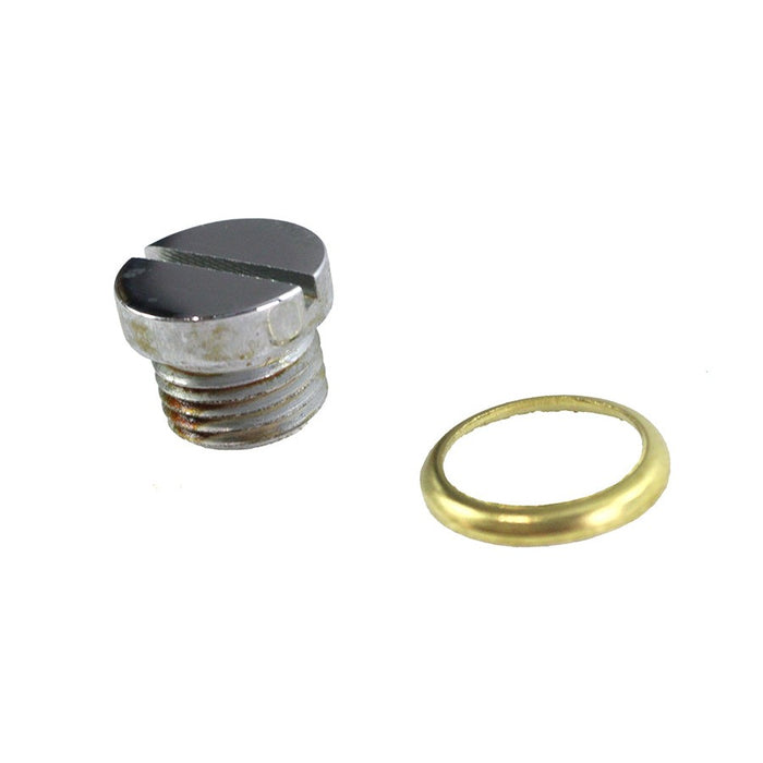 Oil Screen Plug Chrome - V-Twin 9874-2 - OEM 655