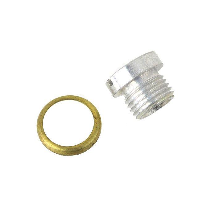 Oil Screen Plug Cadmium - V-Twin 9875-2 - OEM 655