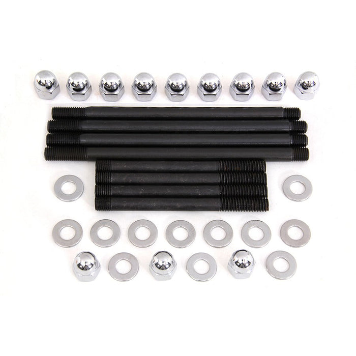 Chrome Engine Case Acorn Bolt Kit - Colony 41-141 - Big Twin 1996-1999