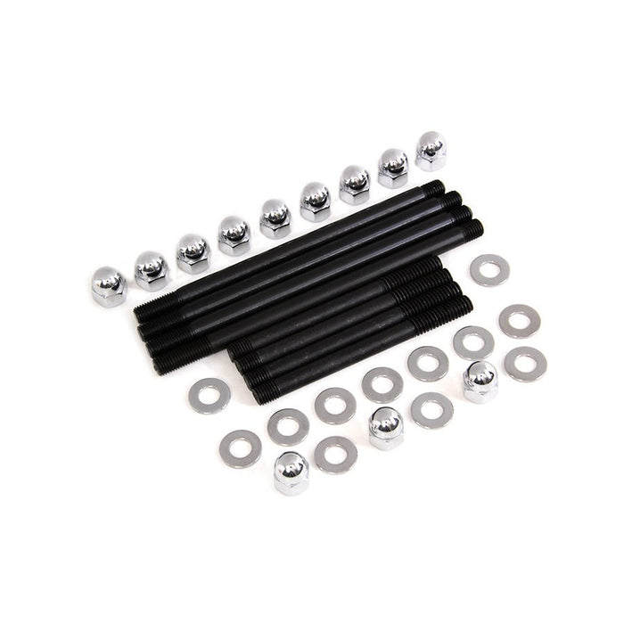 Chrome Engine Case Acorn Bolt Kit - Colony 41-141 - Big Twin 1996-1999