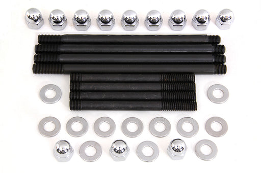 Colony Chrome Engine Case Acorn Bolt Kit