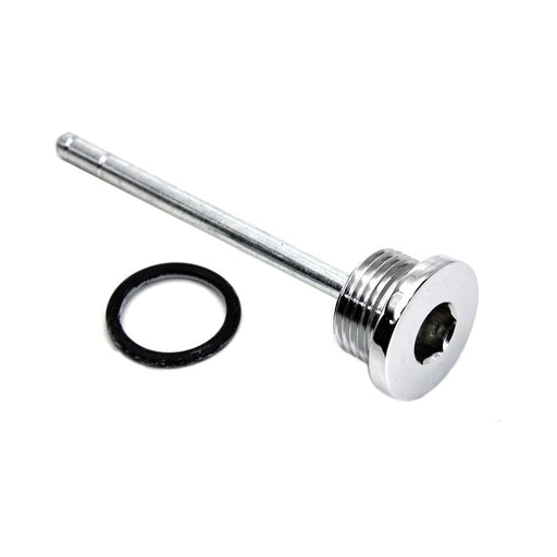 Transmission Filler Plug and Dipstick Chrome - V-Twin 9885-2 - OEM 37075-87 - Big Twin 1987-2006