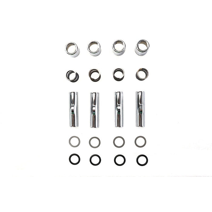 Upper Pushrod Cover Kit Chrome - V-Twin 9887-20 - Evolution Sportster 1986-1990