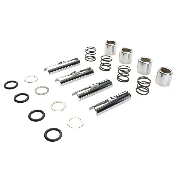 Upper Pushrod Cover Kit Chrome - V-Twin 9887-20 - Evolution Sportster 1986-1990