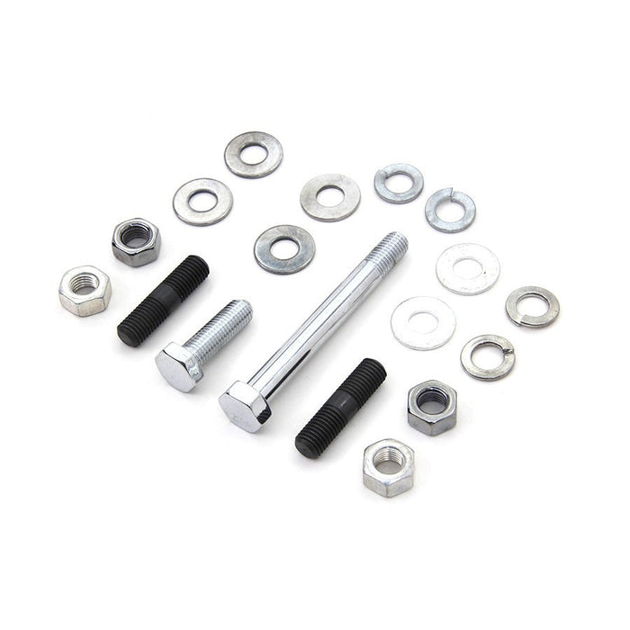 Chrome Gas Tank Mounting Kit - V-Twin 9891-18