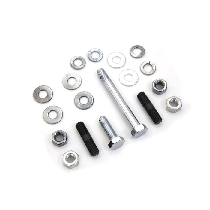 Chrome Gas Tank Mounting Kit - V-Twin 9891-18
