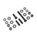 Parkerized Gas Tank Mounting Kit - V-Twin 9893-18