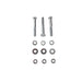 Gas Tank Mount Kit Chrome - V-Twin 9894-12