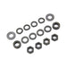 Footboard Stud Mount Kit Parkerized - V-Twin 9905-16