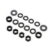 Footboard Stud Mount Kit Parkerized - V-Twin 9905-16