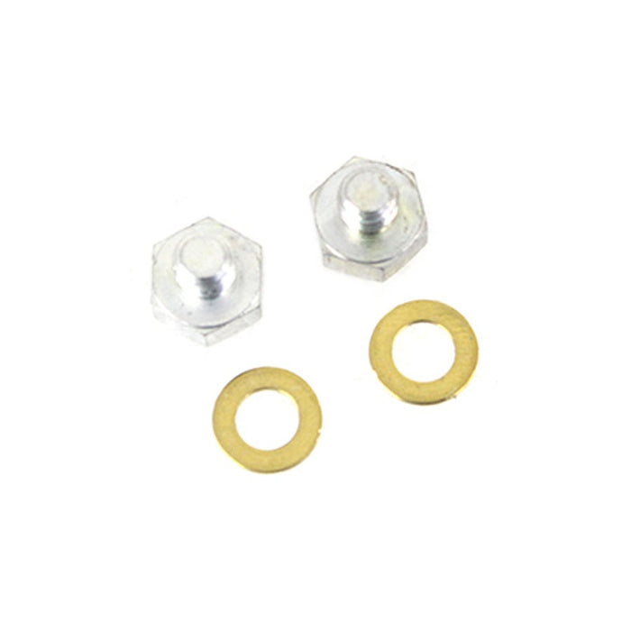 Cadmium Fork Slider Drain Screws - V-Twin 9908-4 - OEM 46201-52 - Sportster 1952-1972