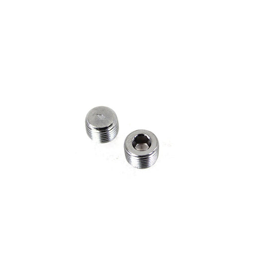 Lower Fork Slider Chrome Drain Plug - V-Twin 9909-2 - OEM 45830-48