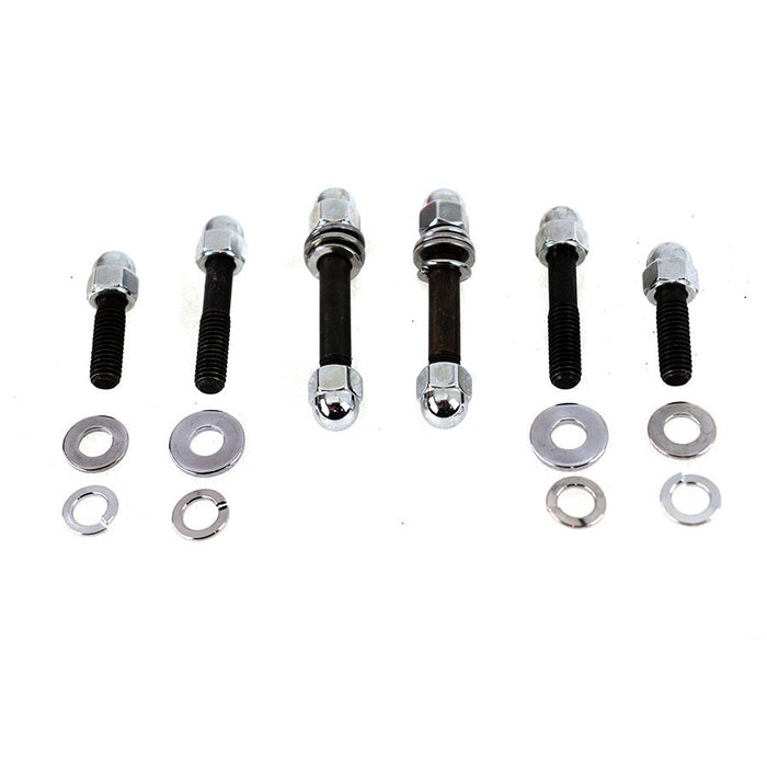 Front Engine Mount Acorn Bolts - V-Twin 9936-28 - Twin Cam Dyna 1999-2017
