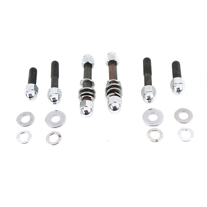 Front Engine Mount Acorn Bolts - V-Twin 9936-28 - Twin Cam Dyna 1999-2017