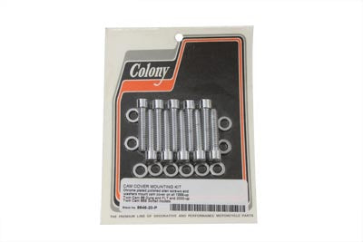 Colony Cam Cover Mount Kit Polished Chrome
