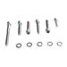 Transmission Shifter Cover Mount Kit Chrome - V-Twin 9952-11 - Big Twin 1998-2006