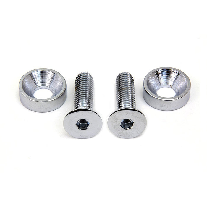 Chrome Screw Set for Motor Mount to Cylinder Head - V-Twin 9967-4