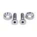 Chrome Screw Set for Motor Mount to Cylinder Head - V-Twin 9967-4