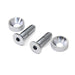 Chrome Screw Set for Motor Mount to Cylinder Head - V-Twin 9967-4