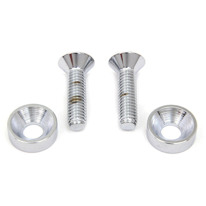Chrome Screw Set for Motor Mount to Cylinder Head - V-Twin 9967-4