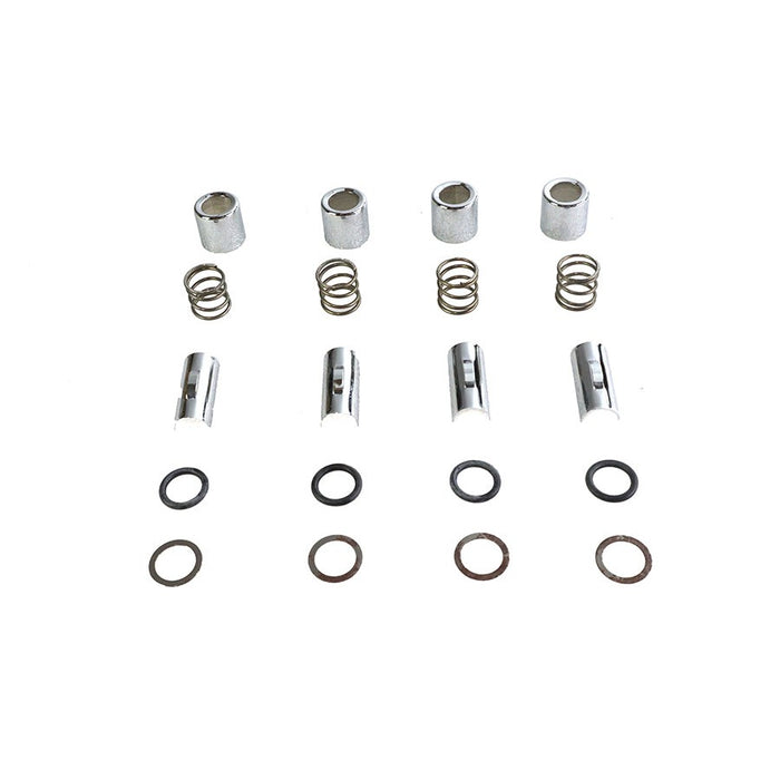 M8 Upper Pushrod Cover Kit Chrome - V-Twin 9970-20 - Twin Cam 1999+