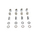 M8 Upper Pushrod Cover Kit Chrome - V-Twin 9970-20 - Twin Cam 1999+