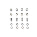 M8 Upper Pushrod Cover Kit Chrome - V-Twin 9970-20 - Twin Cam 1999+