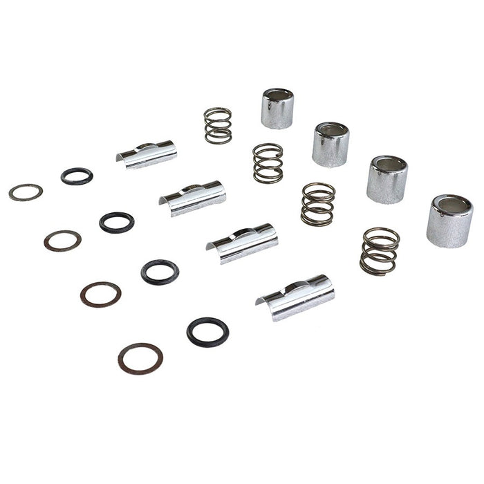 M8 Upper Pushrod Cover Kit Chrome - V-Twin 9970-20 - Twin Cam 1999+