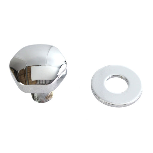 Fork Triple Tree Stem Nut Domed Chrome - V-Twin 9978-2