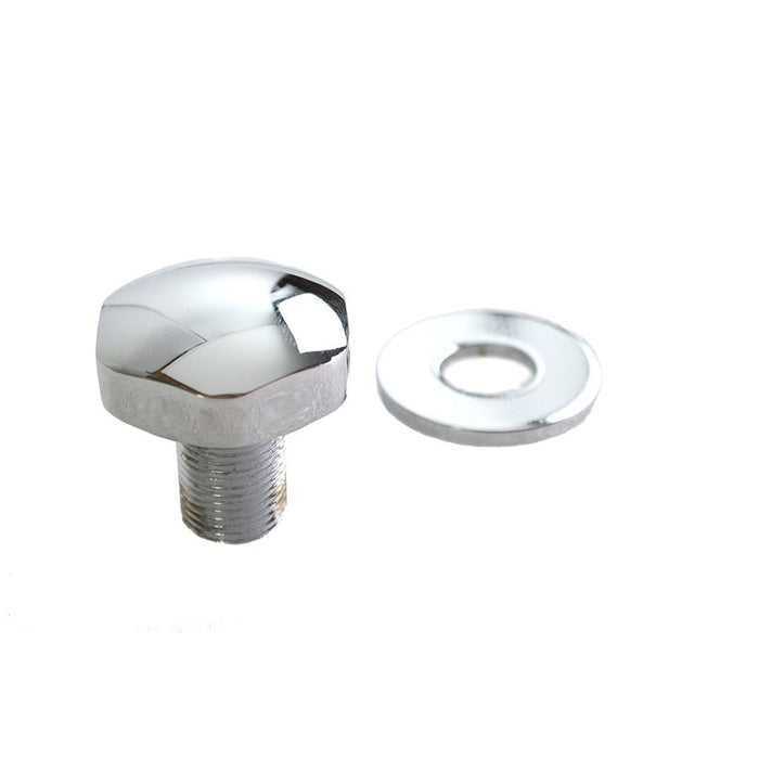 Fork Triple Tree Stem Nut Domed Chrome - V-Twin 9978-2