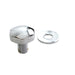 Fork Triple Tree Stem Nut Domed Chrome - V-Twin 9978-2