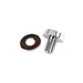 Chrome Domed Fork Triple Tree Stem Nut - V-Twin 9978-2T