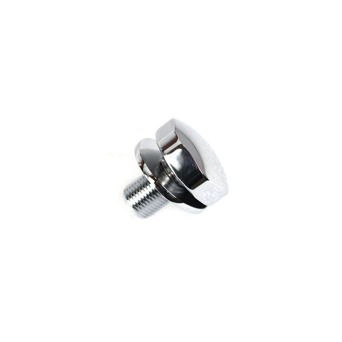 Chrome Domed Fork Triple Tree Stem Nut - V-Twin 9978-2T