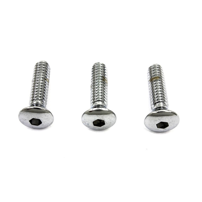 Chrome Air Cleaner Mount Screws - V-Twin 9980-3