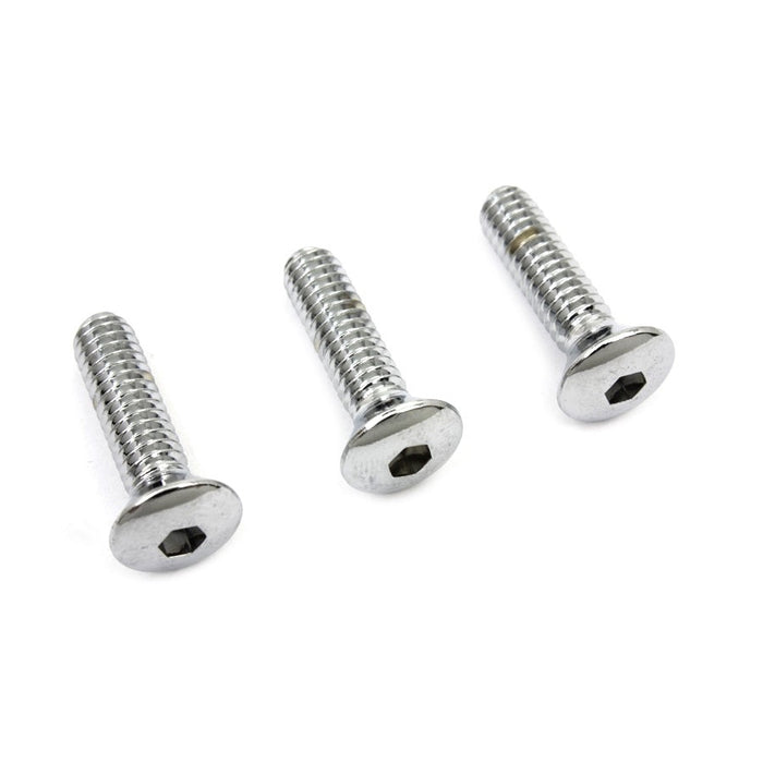 Chrome Air Cleaner Mount Screws - V-Twin 9980-3