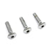 Chrome Air Cleaner Mount Screws - V-Twin 9980-3