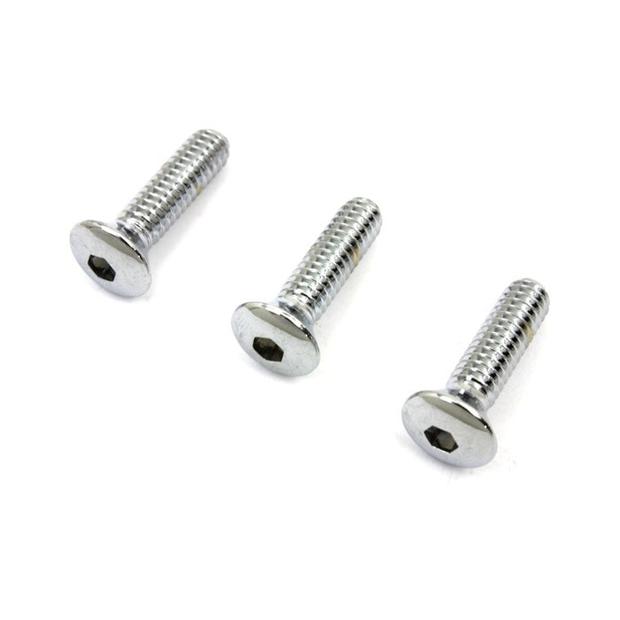 Chrome Air Cleaner Mount Screws - V-Twin 9980-3