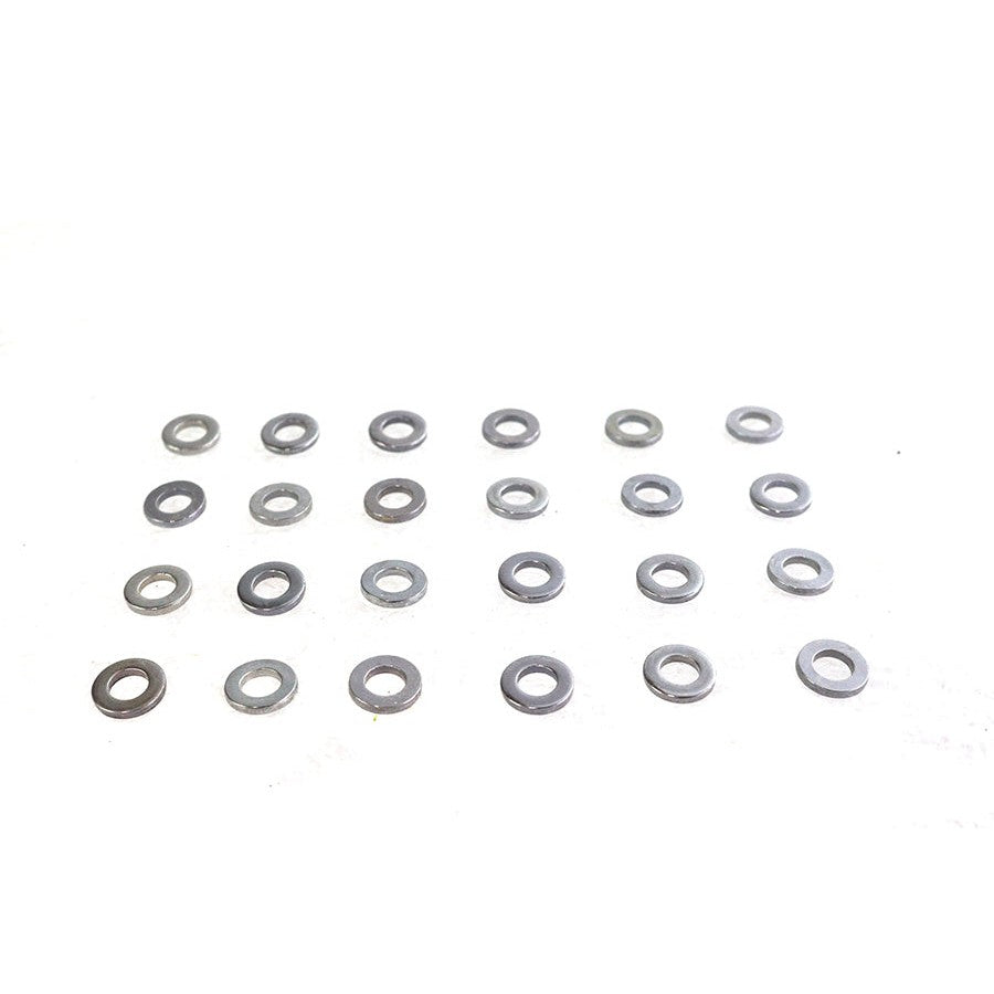 Rocker Box Valve Cover Washers Chrome - V-Twin 9984-24 - OEM 6150W