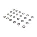 Rocker Box Valve Cover Washers Chrome - V-Twin 9984-24 - OEM 6150W