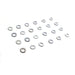 Rocker Box Valve Cover Washers Chrome - V-Twin 9984-24 - OEM 6150W