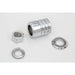 Front Axle Spacer Kit Groove Style Chrome - V-Twin 9994-4 - Big Twin 1997-1999