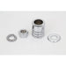 Front Axle Spacer Kit Groove Style Chrome - V-Twin 9994-4 - Big Twin 1997-1999