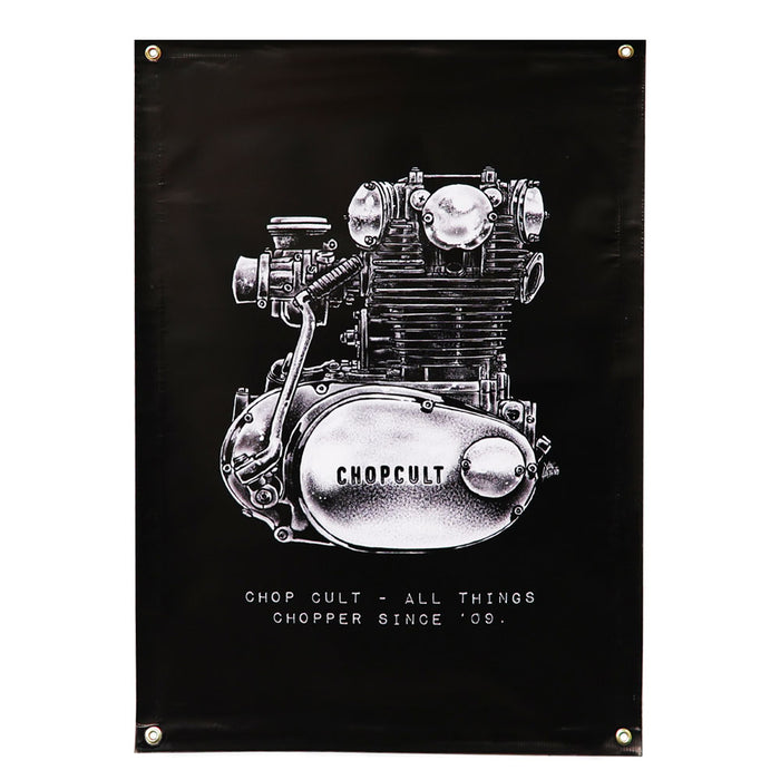 ChopCult XS650 Engine Banner