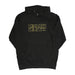 chopcult gold embroidered logo hoodie