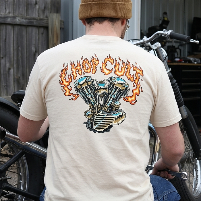 ChopCult Knucklehead Flame T-Shirt