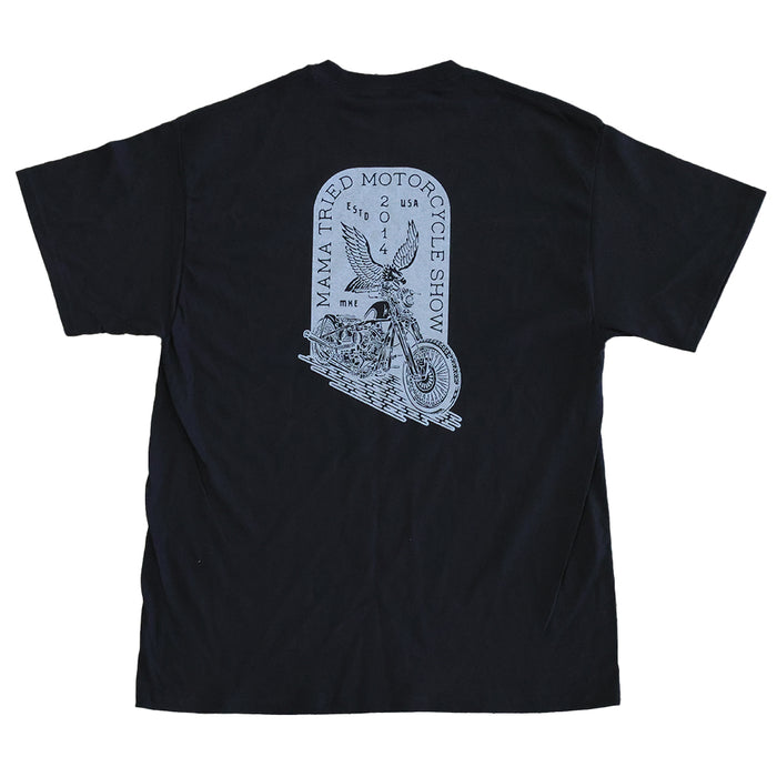 Mama Tried Eagle T-Shirt - Black